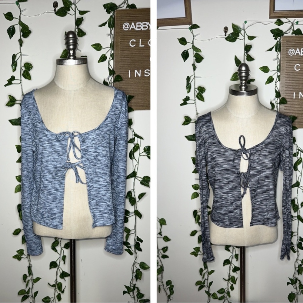 Ardene Longsleeve Tie Front Top Bundle